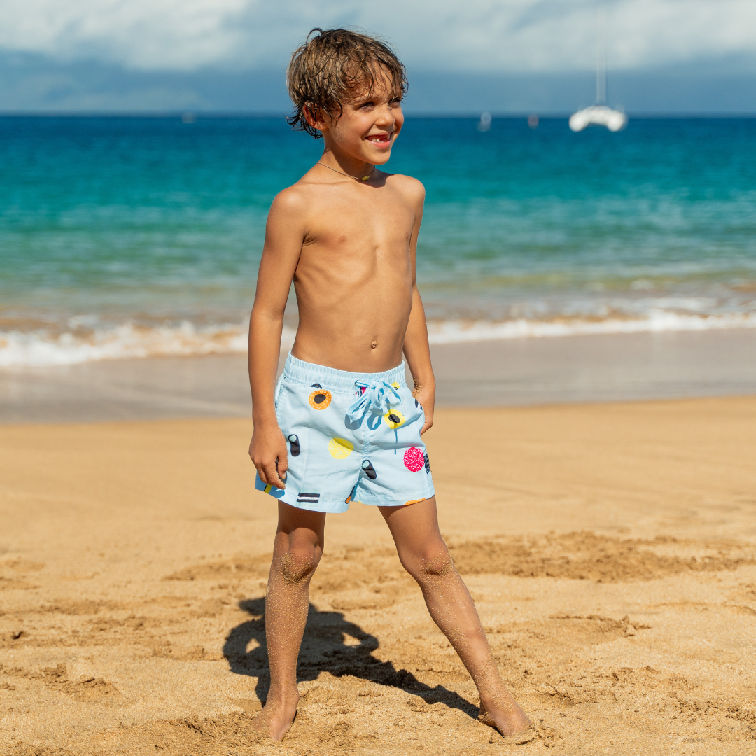 Costume Da Bagno Da Bambino Con Granchi In Velluto – MC2 Saint Barth - Foto 10