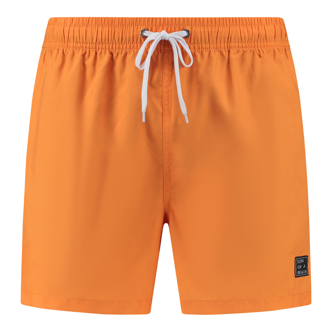 Solid, Oranje, Jongens zwembroek