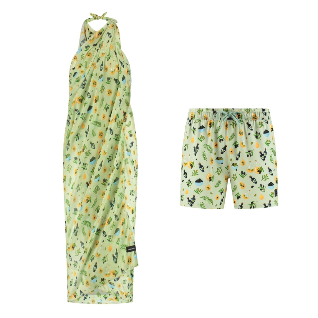 Olive, Mother and son swimwear