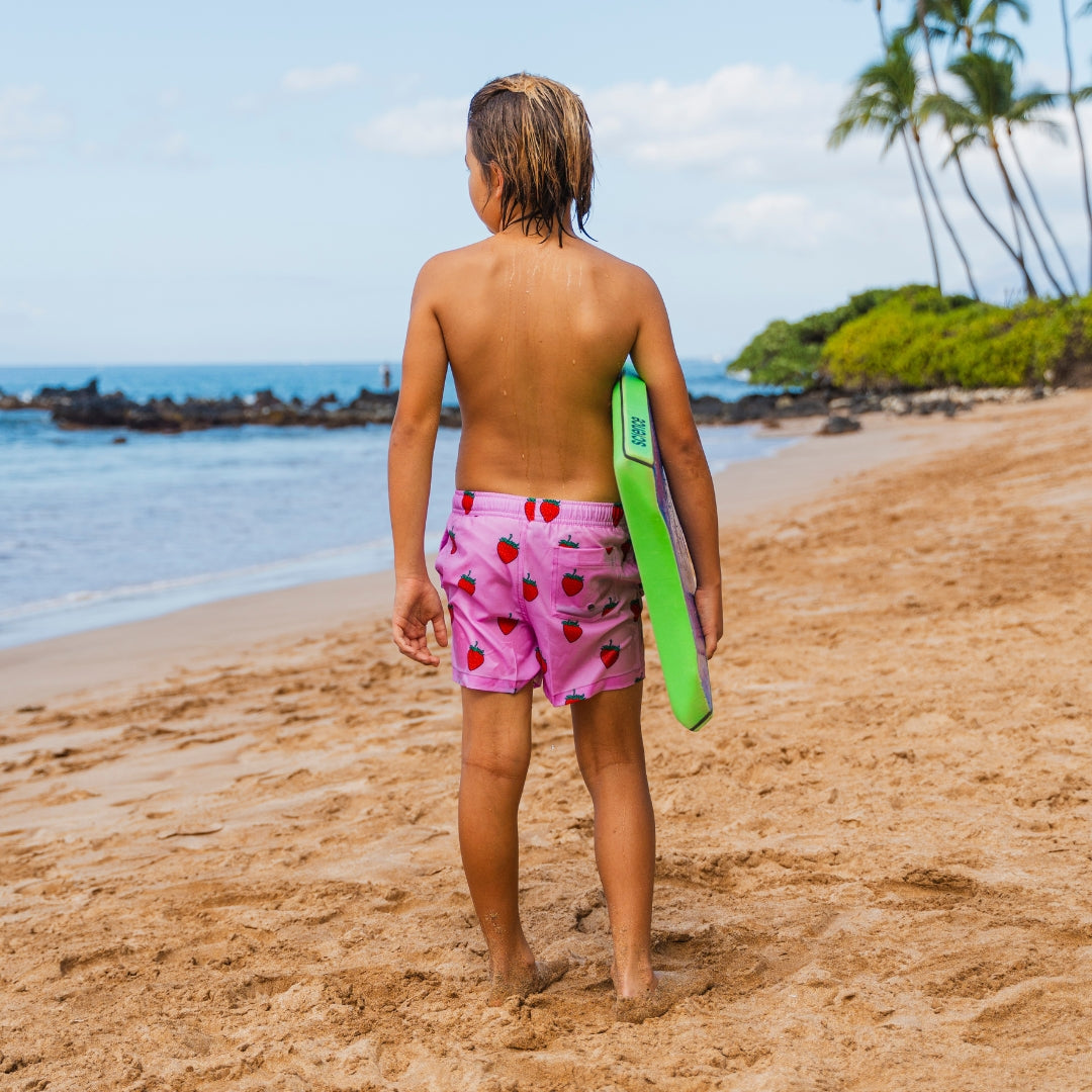 Aardbei, Jongens zwembroek