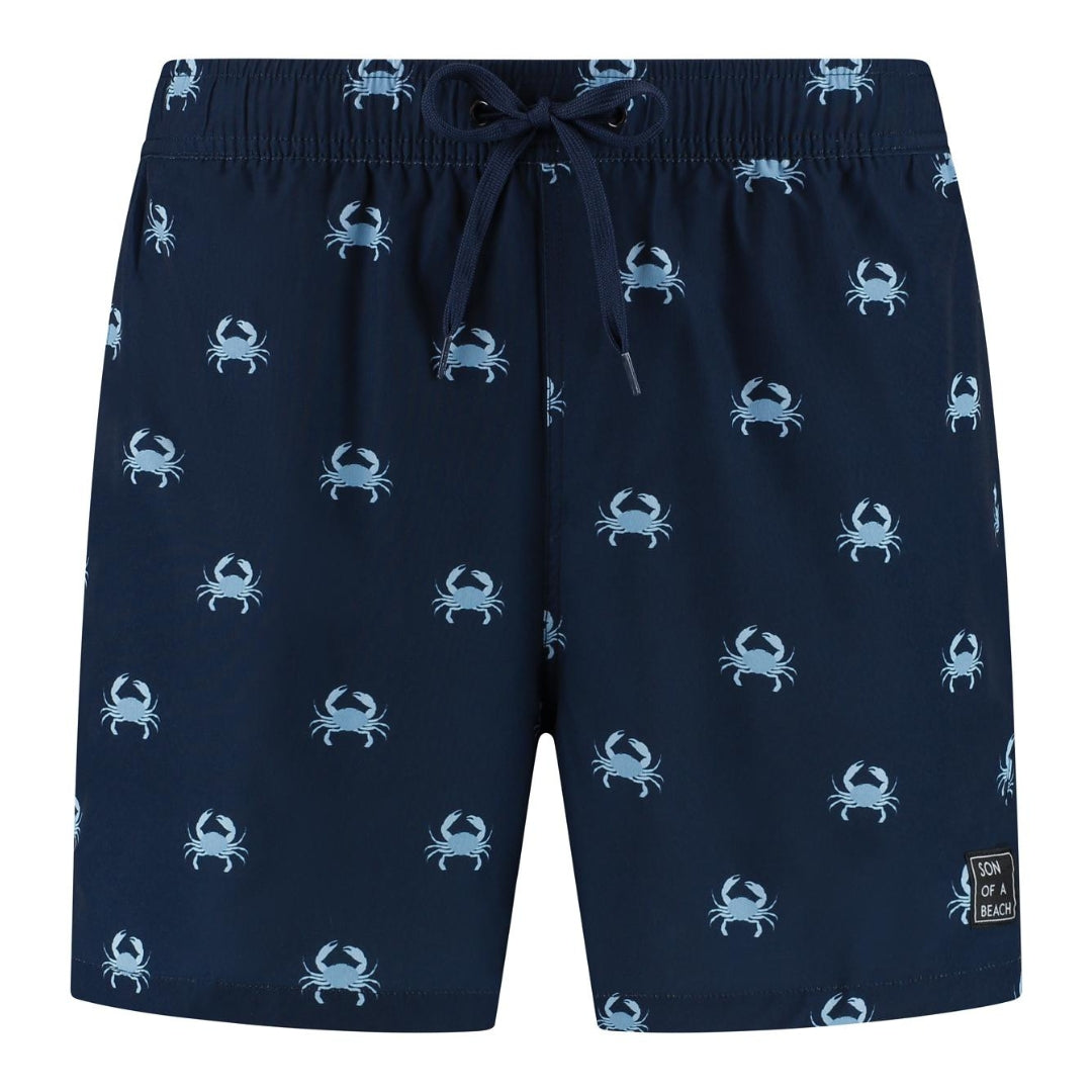 Krab, Blauw, Heren zwembroek