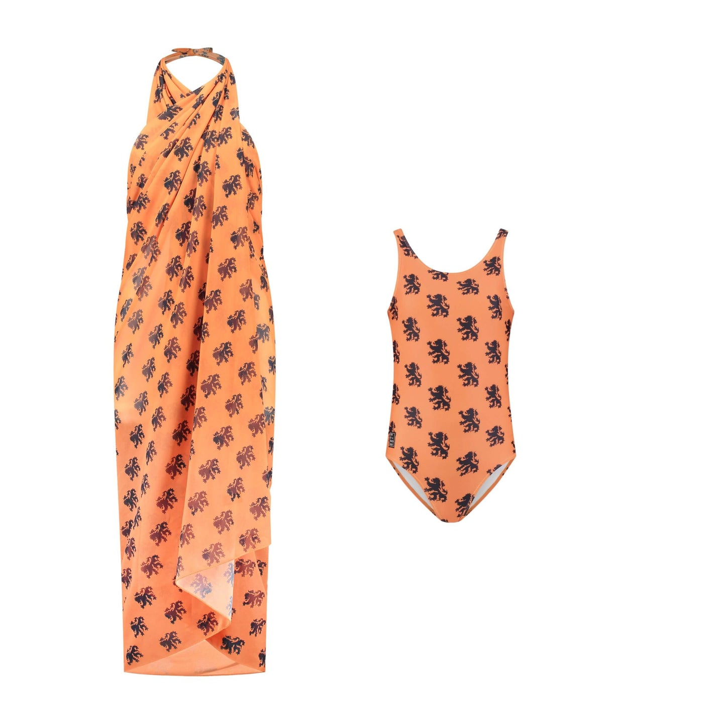 Oranje Leeuw, Moeder en dochter zwemkleding