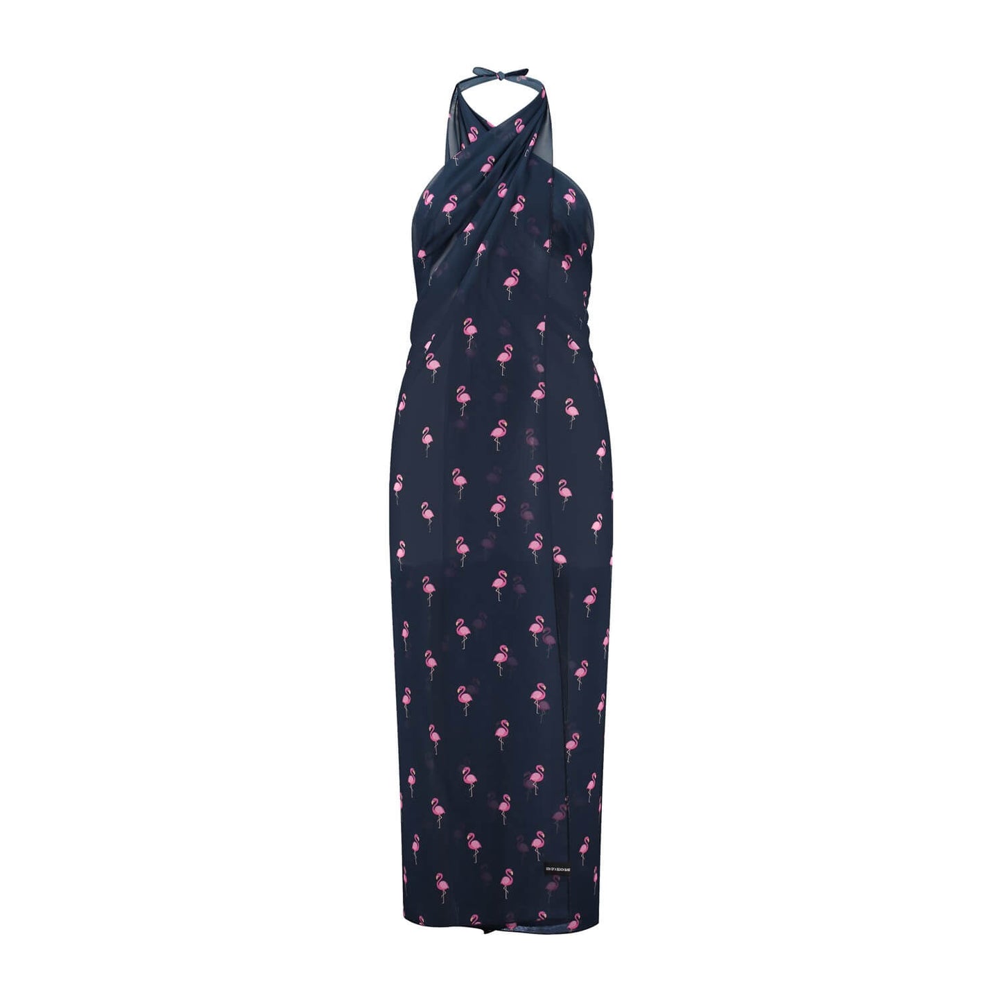 Flamingo, Blauw, Dames omslagdoek