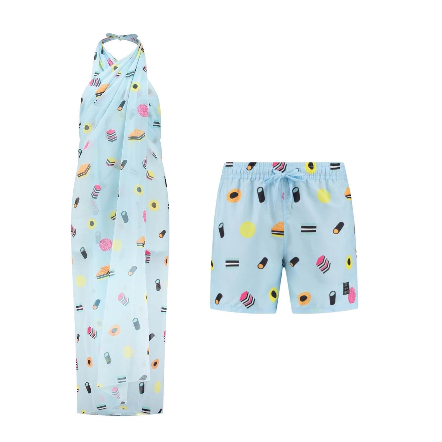 English Drop, Mother and son swimwear