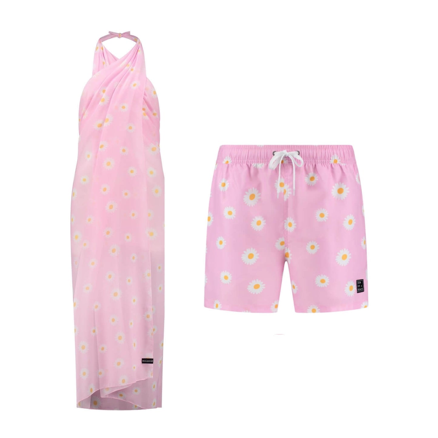 Madelief, Moeder en zoon zwemkleding