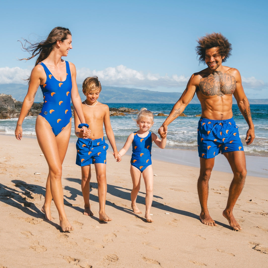 Croissant, Father and son swim shorts