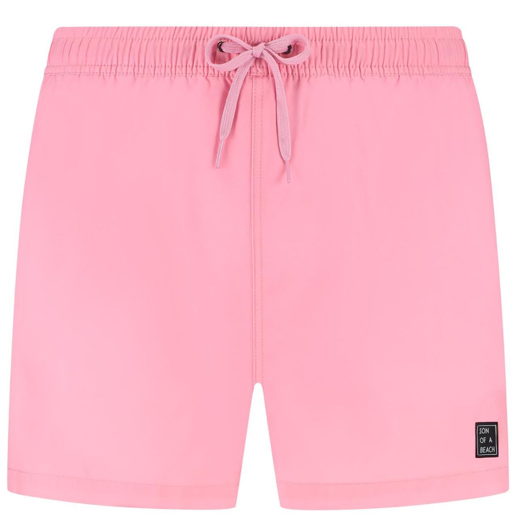 Solid, roze, Heren zwembroek