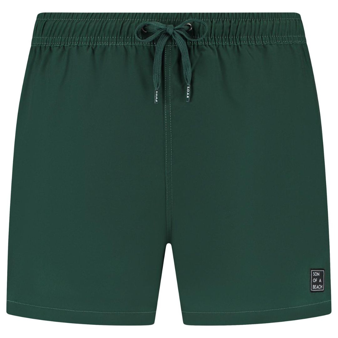 Solid, Donker groen, Heren zwembroek