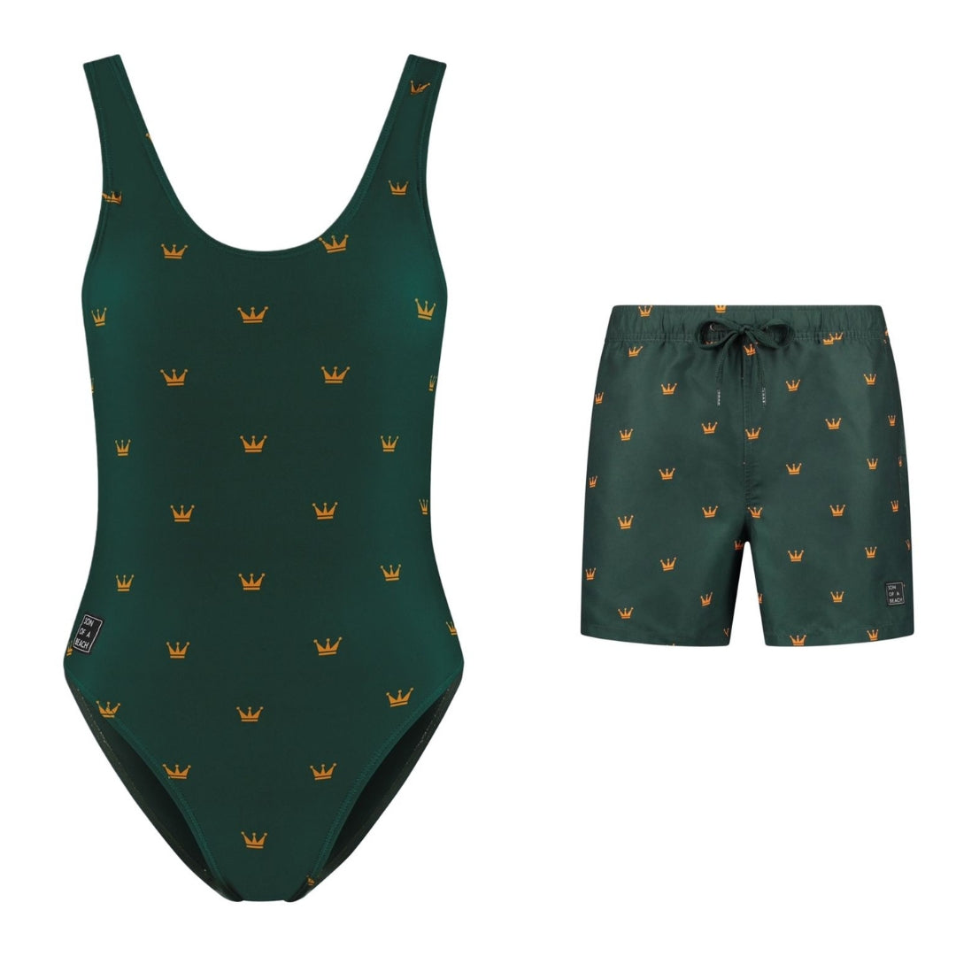 King, Mother and son swimsuit/swimming trunks