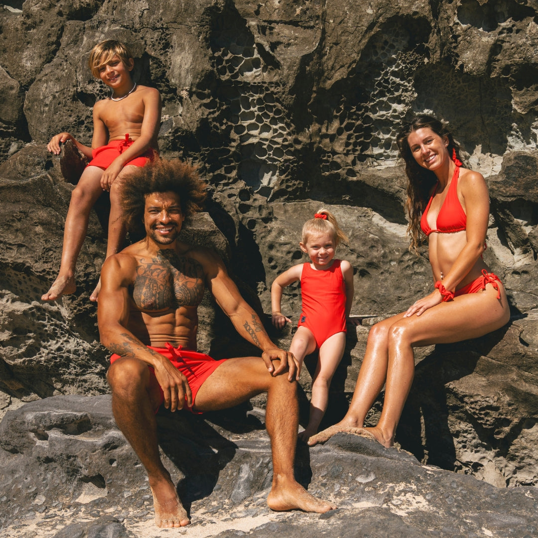 Solid, Rood, Dames Bikini