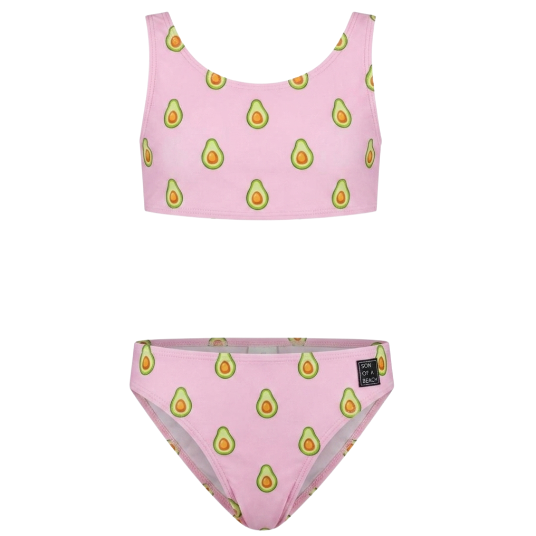 Avocado, Roze, Meisjes bikini
