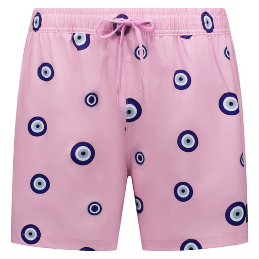 Eye, Pink, Boys Swim Shorts