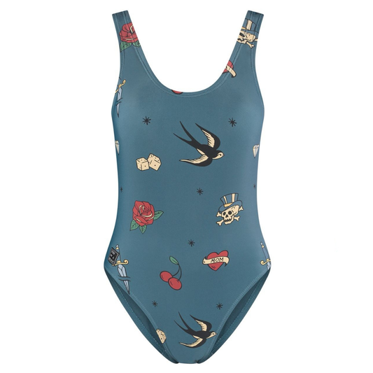 Tattoo, Women's Swimsuit