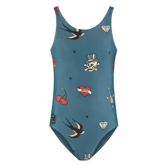 Tattoo, Girls swimsuit