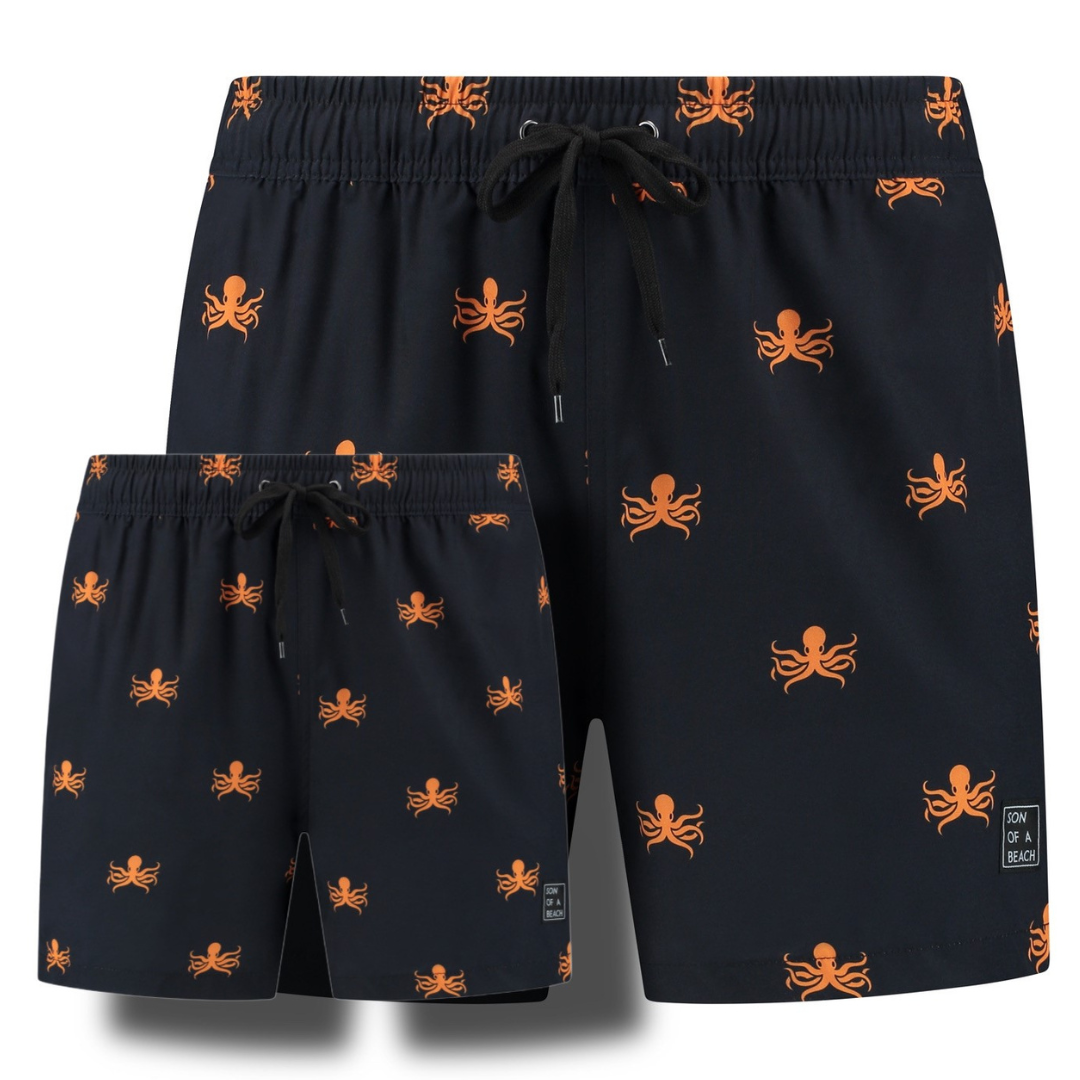 Octopus, Father and son swim shorts