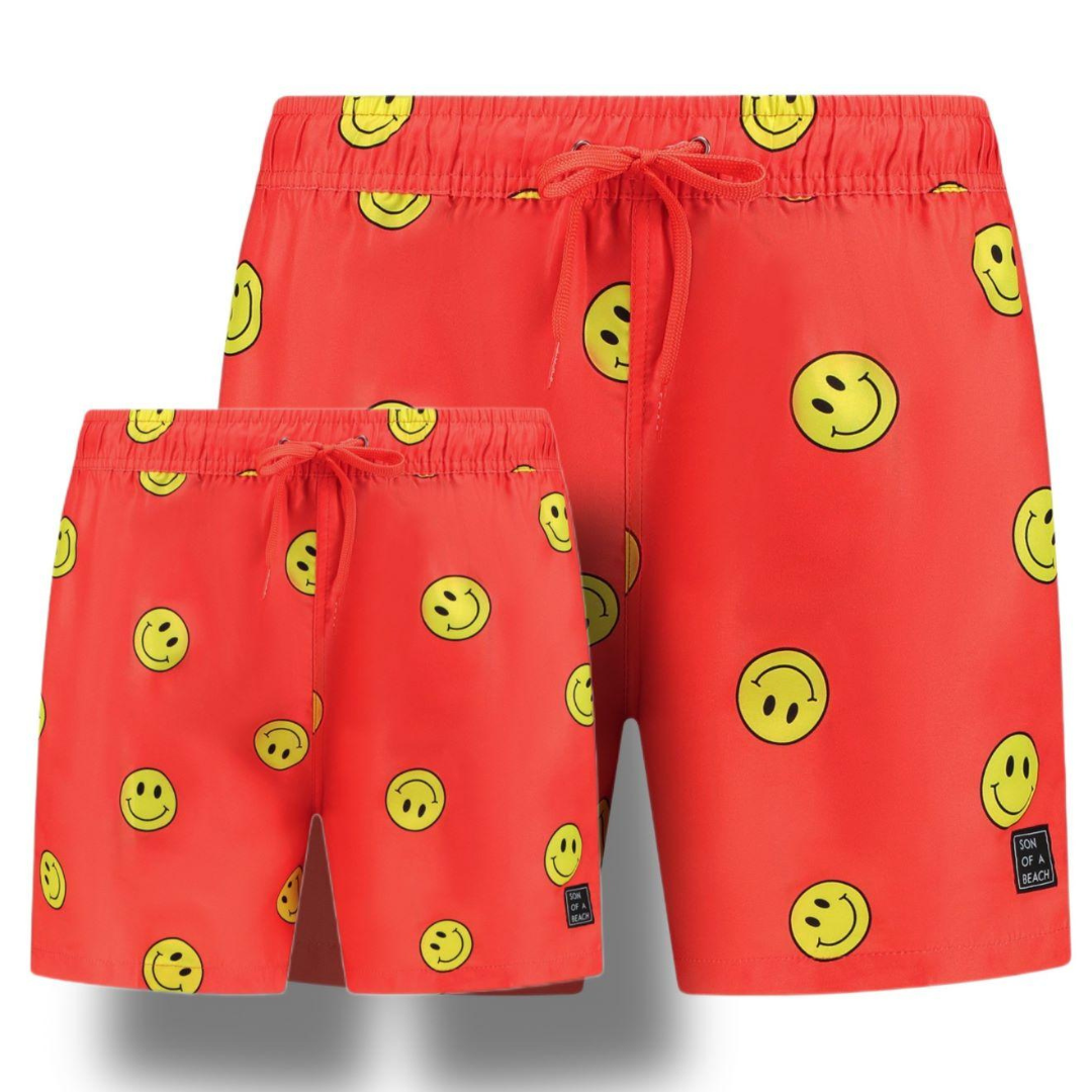 Smiley, Father and son swimming trunks