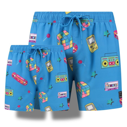 Retro, Vader en zoon zwembroek