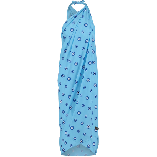 Oog, blauw, Dames omslagdoek