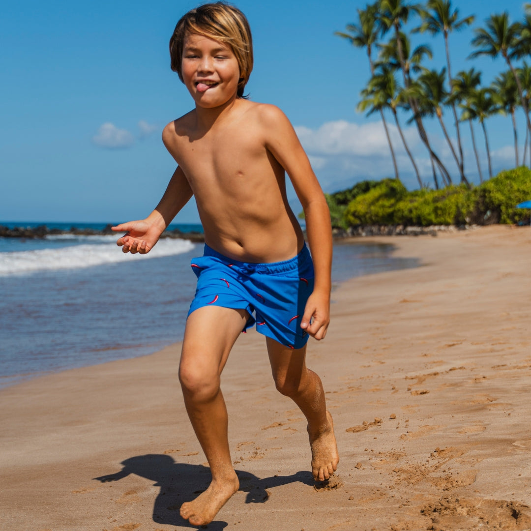 Chili Pepper, Boys Swim Shorts – Son of a Beach - Main Image