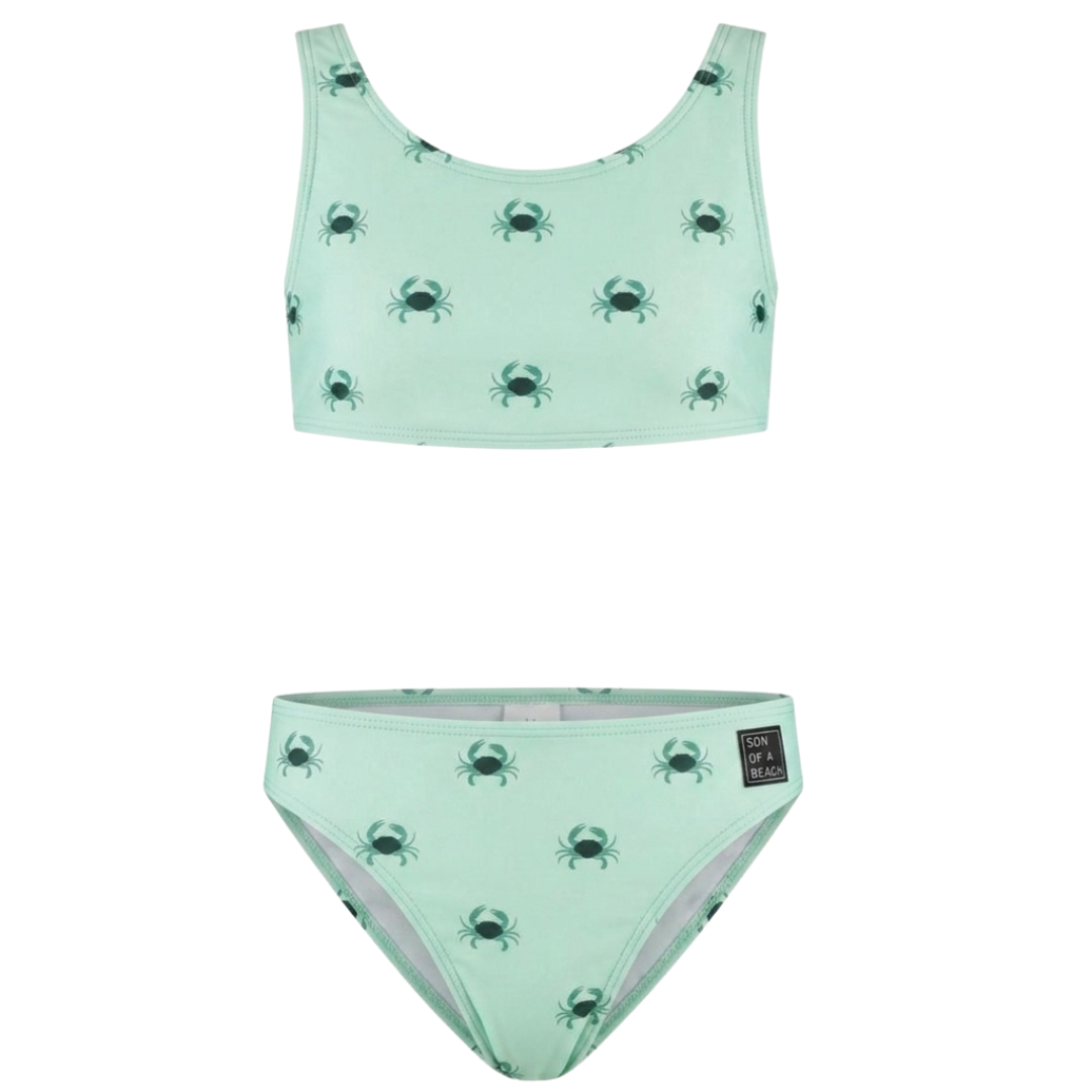 Krab, Groen, Meisjes bikini