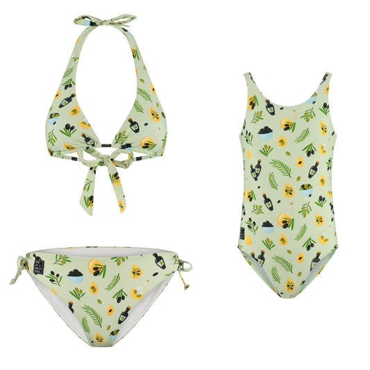 Olive, Mother and daughter bikini/swimsuit