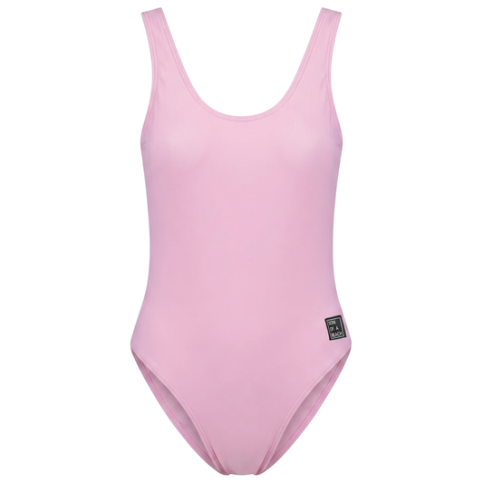 Solid, Pink, Women's Swimsuit