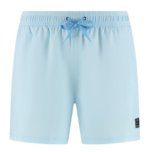 Solid, Light Blue, Boys Swim Shorts