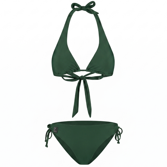Solid, Donker groen, Dames bikini