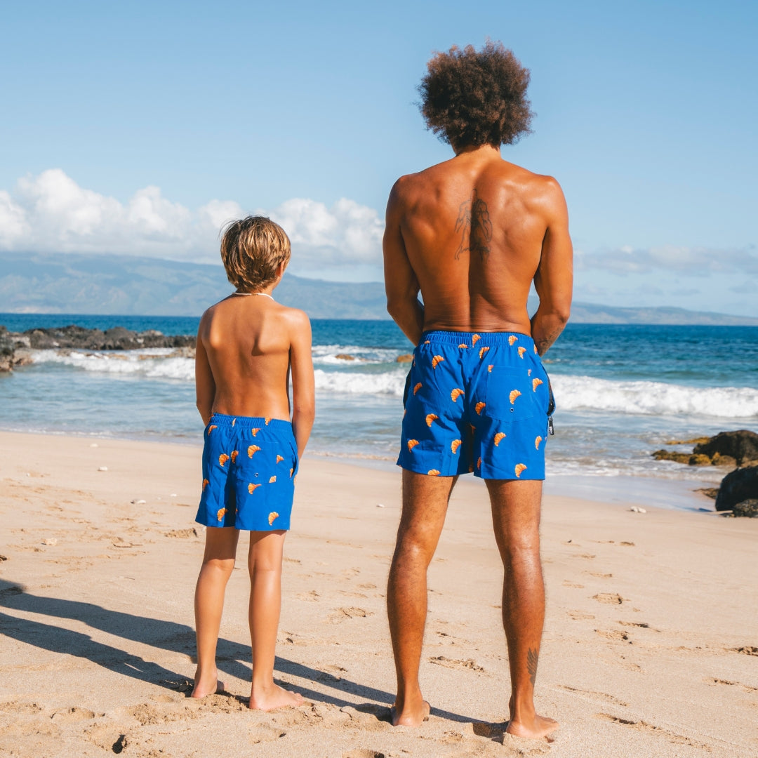 Croissant, Father and son swim shorts
