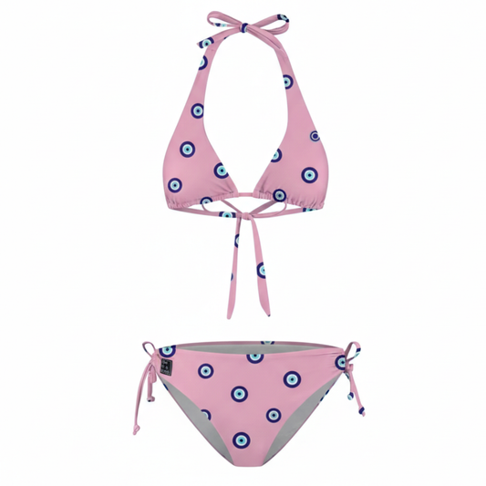 Oog, Roze, Dames Bikini