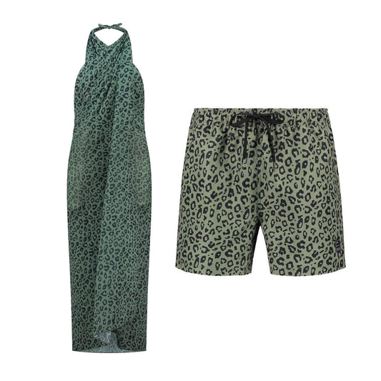 Panther, Mother and son swimwear